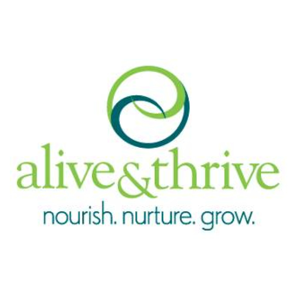 Alive and Thrive logo